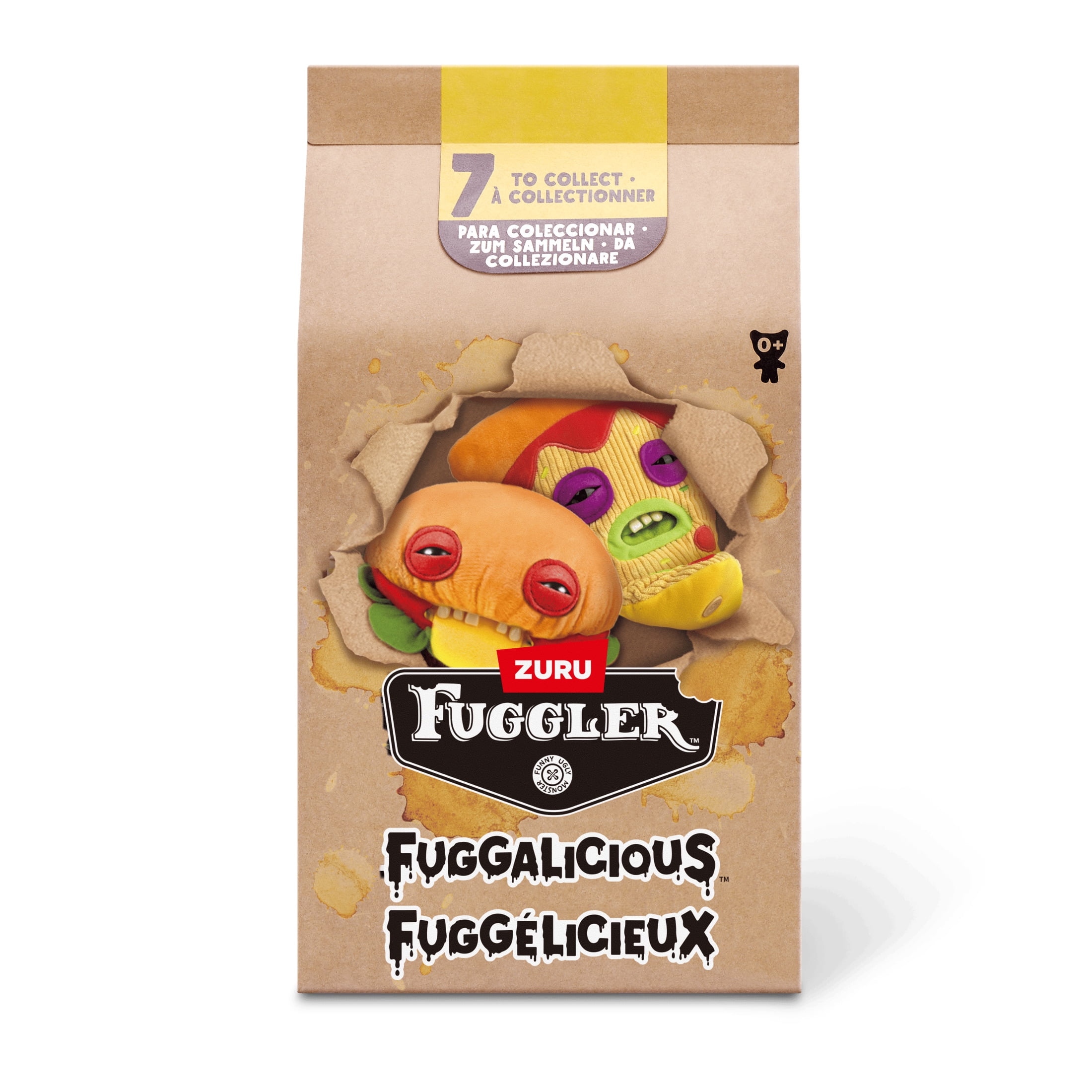 Fuggler Fuggalicious 9 inch (Assorted), Funny Ugly Monster Stuffed Animal Toy by ZURU