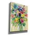 thumbnail image 2 of Epic Graffiti 'Earthy Colors Bouquet II' by Silvia Vassileva, Canvas Wall Art, 12"x16", 2 of 2