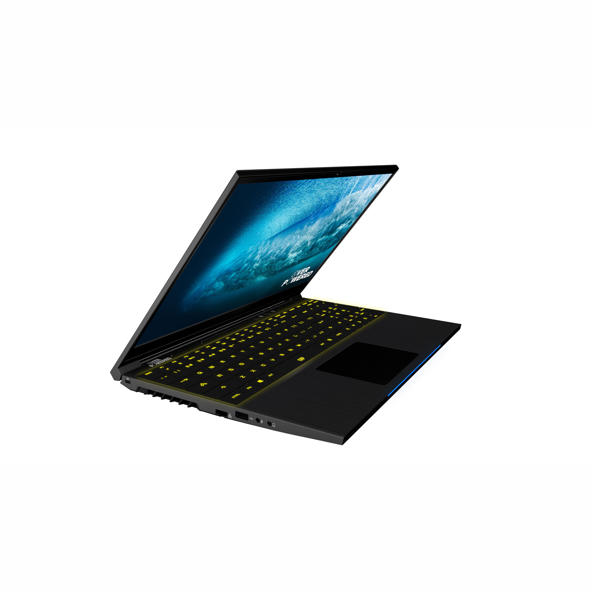 OVERPOWERED Gaming Laptop 15, 2 Year Warranty, 144Hz, Intel i5-8300H, NVIDIA GeForce GTX 1050, Mechanical LED Keyboard, 128 SSD, 1TB HDD, 8GB RAM, Windows 10 - image 3 of 5