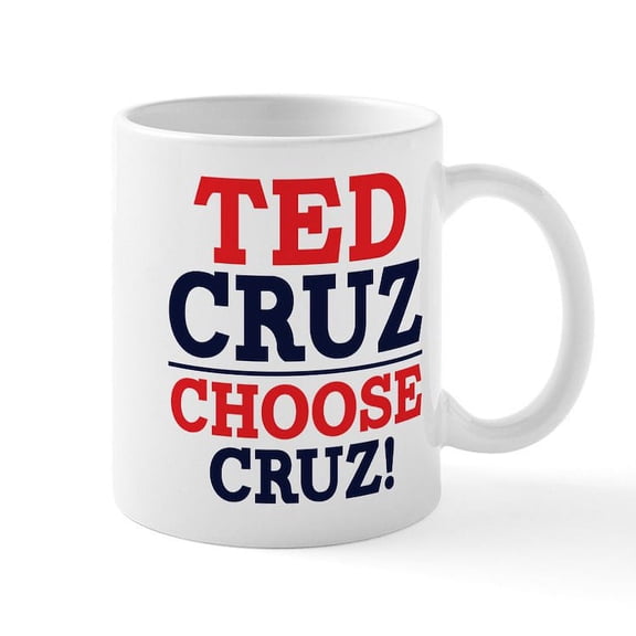 CafePress - Choose Cruz! Mug - 11 oz Ceramic Mug - Novelty Coffee Tea Cup