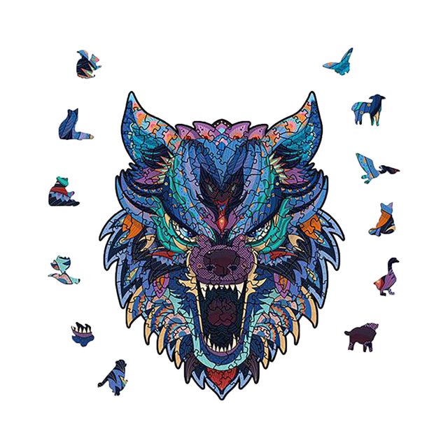 Jindong Irregular ThreeDimensional Animal Puzzles with SpecialShaped Wooden Puzzles