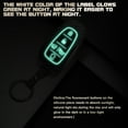 thumbnail image 6 of Xotic Tech Carbon Fiber Pattern Black Silicone Case Key Fob Cover Full Protector Holder w/Keychain Compatible with Hyundai Sonata Tucson Santa Fe 2020-2022 Keyless Entry Remote Key (5 Buttons, Black), 6 of 9