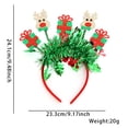 thumbnail image 2 of Yoyauz 2025 Headband New Year Eve Headband New Year Headband New Year Headpiece Holiday Headbands Valentine' Christmas Bow Headband, 2 of 6