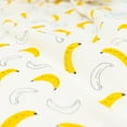 thumbnail image 2 of Roc-lon 100% Organic Cotton, 60"/61", Sewing Craft Fabric, Printed Muslin, Banana, 2 Yard, 2 of 2