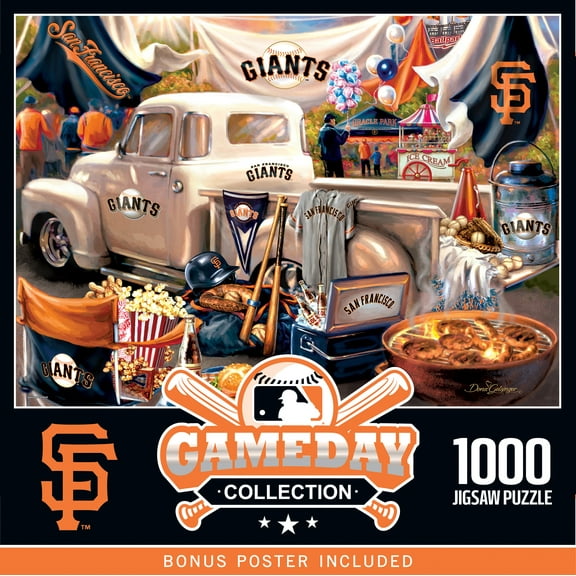 MasterPieces 1000 Piece Jigsaw Puzzle - MLB San Francisco Giants Gameday