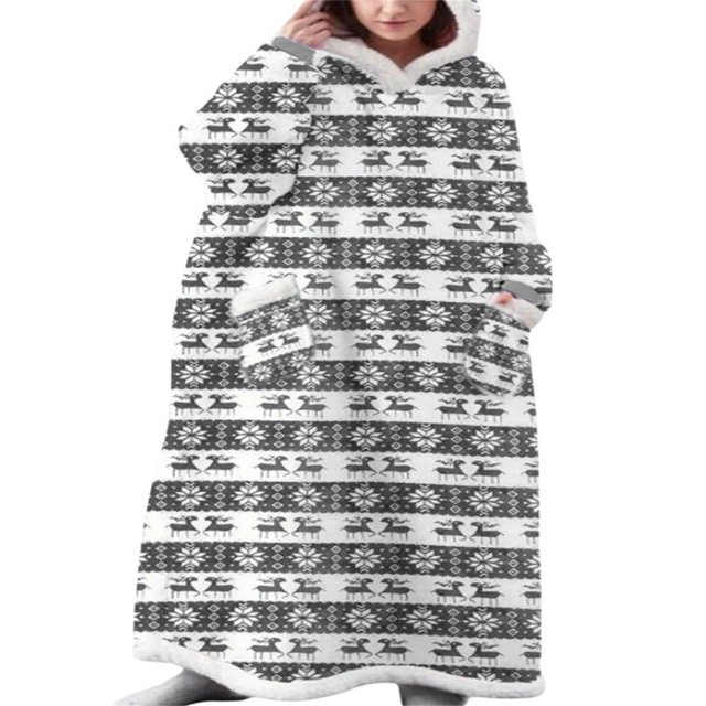 Sweat-shirt à Capuche avec Poches à Manches Longues