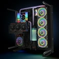 thumbnail image 4 of Thermaltake Riing Quad 12 RGB Radiator Fan 120mm 3 Pack - White, 4 of 4