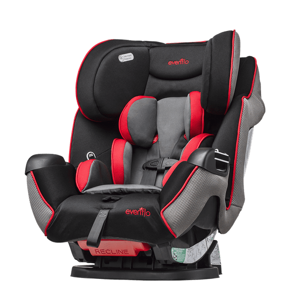 Evenflo Symphony Lx All In One Convertible Car Seat Solid Print Black Com - Evenflo Car Seat Symphony Lx