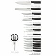 Kitchenaid Classic 15piece Knife Block Set with BuiltIn Sharpener