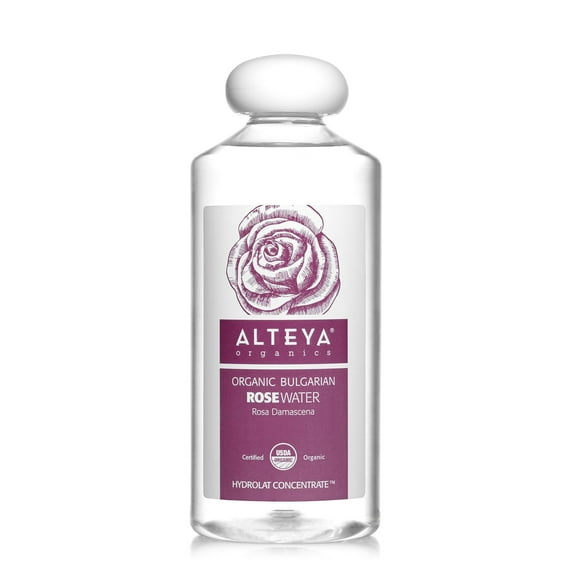 Alteya Organics Rose Water Toner 17 Fl Oz/500mL | USDA Certified Organic Bulgarian Rosa Damascena Hydrosol | Natural Hydrating Facial Toner for All Skin Types | Refreshing, Balancing & Moisturizing