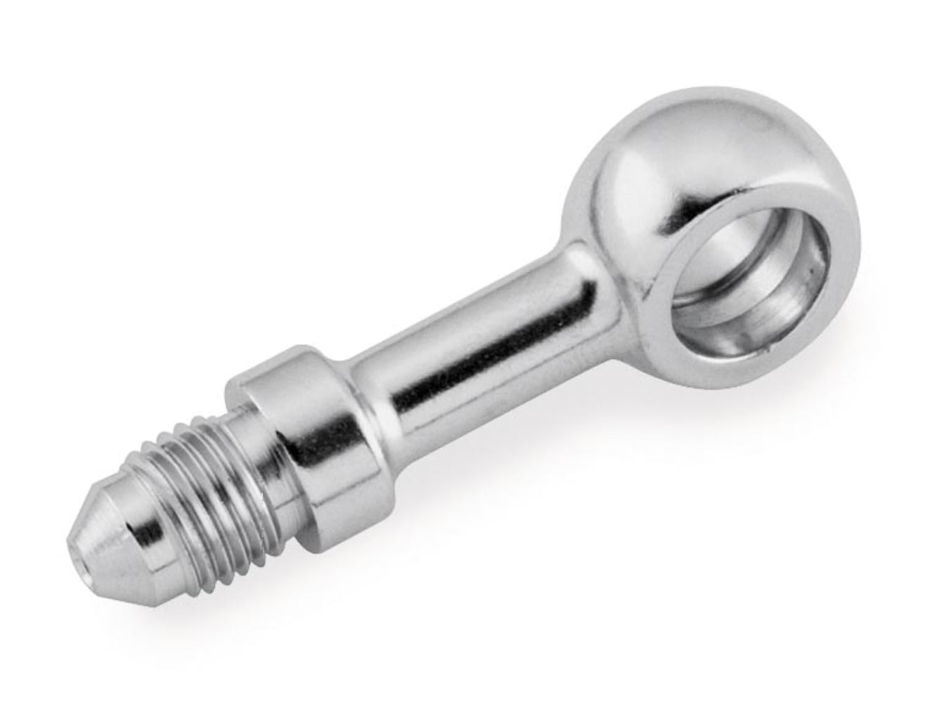 Twin Power PF10BS Brake Fittings 3/8in. Banjo Adapter Straight