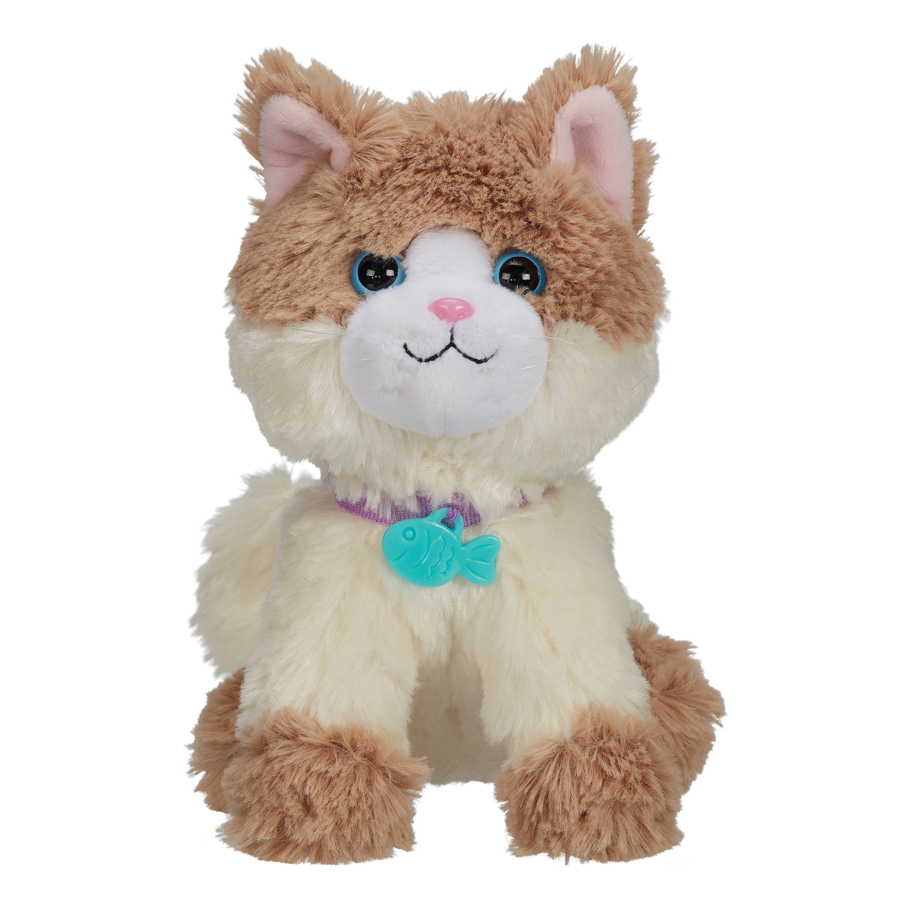 My Life as Ragdoll Cat with Blue Eyes /& Fish Collar Tab Plush Pet for 18” Dolls
