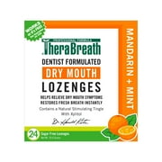 Thera Breath Dry Mouth Mandarin Mint Lozenges, 24 count