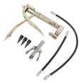 thumbnail image 1 of Grease Tool Coupler, Grease Tool Nozzle Kit 7PCS Oxidation Resistant with 230mm 400mm Hose for Air Compressor Grease Pump, 1 of 7