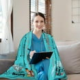 thumbnail image 2 of Nurse Gifts for Women, Nurses Blanket 60”x50”, Christmas Appreciation Gifts, Cool Graduation Gifts for Nursing Student, RN Gifts for New Nurses Practitioner, Nurse Birthday Retirement Gift Idea, 2 of 6