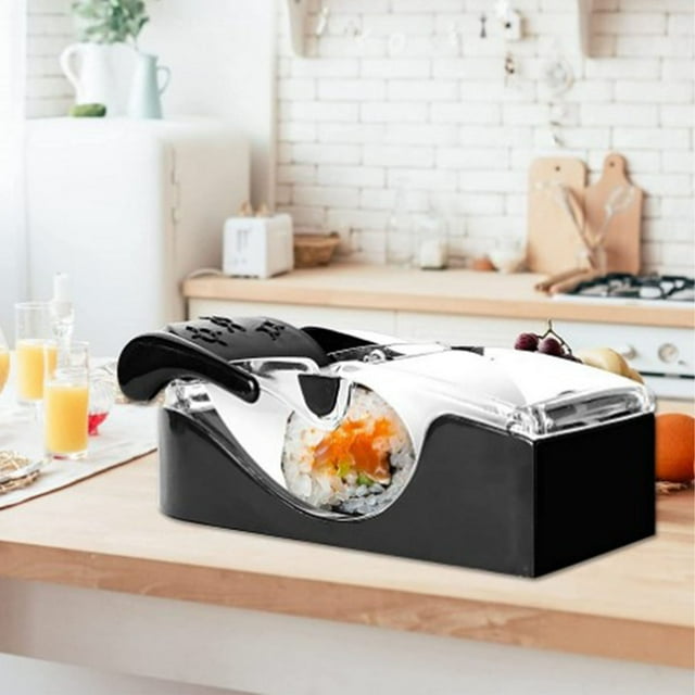 Máquina para hacer sushi DIY, máquina para hacer sushi liviana con ranuras, accesorios para sushi, rodillo para hacer sushi, el mejor en su clase