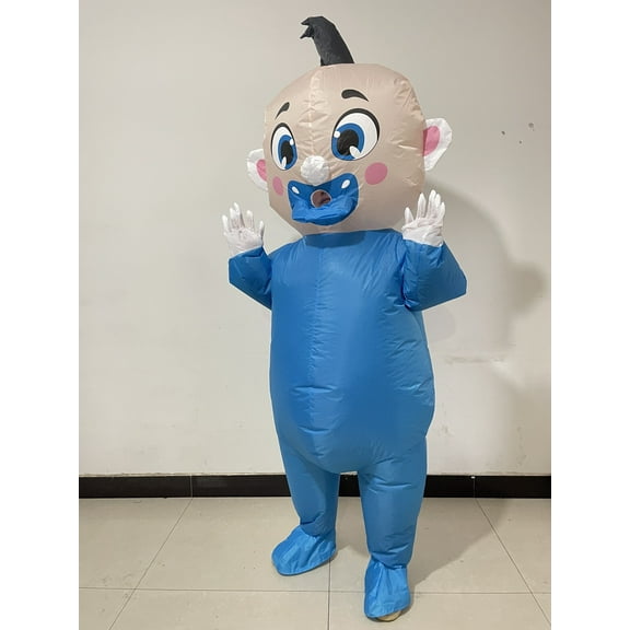 Inflatable Giant Doll Costumes - Fun Inflatable Attire for Halloween, Parties, and Cosplay, Suitable for Adults (4.9-6.2 Feet) - Inflatable Party Cosplay Outfits