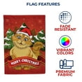 thumbnail image 4 of America Forever Merry Christmas Kitty House Flag, 28 x 40 inch Double Sided, Christmas Cat Santa Hat Decoration, Holiday Pet Decor, Outdoor Seasonal Banner, Xmas Pine Tree Winter Flag, 4 of 4