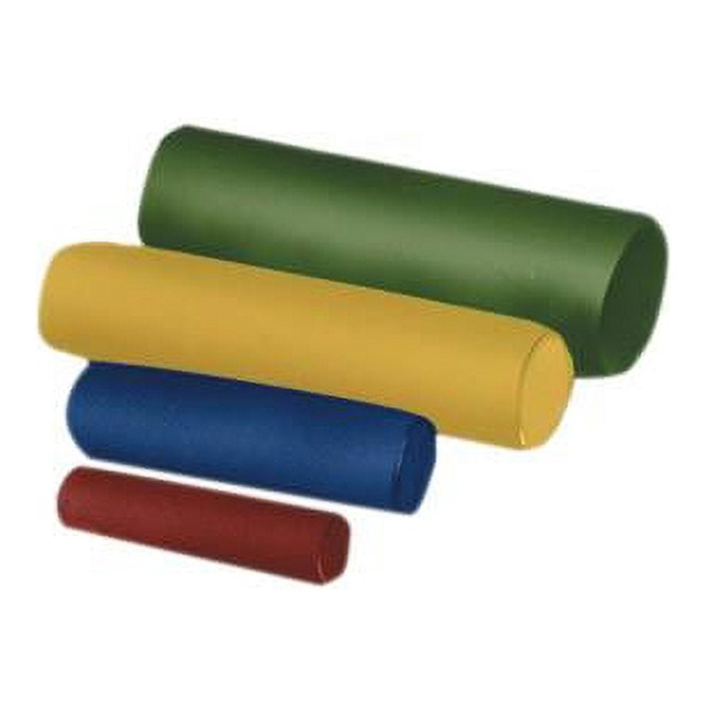 CanDo Positioning Roll, Foam with Vinyl Cover, Soft, Blue