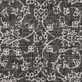 thumbnail image 5 of SAFAVIEH Courtyard Darin Traditional Indoor/Outdoor Runner, 2'3" x 6'7", Black/Ivory, 5 of 6