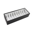 thumbnail image 4 of Organizador de pulseras con 10 ranuras, caja de almacenamiento multifunción, expositor de pulseras de mesa Blanco, 4 of 9