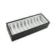 thumbnail image 4 of Organizador de pulseras con 10 ranuras, caja de almacenamiento multifunción, expositor de pulseras de mesa Blanco, 4 of 9