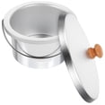 thumbnail image 2 of Shisuyan Pot de Cire Argent Antiadhésif Résistant aux Hautes Températures 1 Ensemble 4.7 Po, 2 of 9