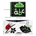 thumbnail image 3 of MesaSe 2pcs Baby Cloth Books High Contrast Educational Books Infants Toys Baby Baby Learning Books, 3 of 3