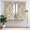 Mushroom and Grass Cream Pattern, variant on Mushroom and Toadstool Cream Pattern Pinch Pleated Blackout Curtains, Pinch Pleat Window Treatments with Hooks & Rings, Noise Reducing Gifts for Family Friends Neighbors,40x108in(102x275cm)