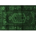thumbnail image 1 of Ahgly Company Indoor Rectangle Persian Emerald Green Traditional Area Rugs, 5' x 8', 1 of 4