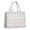 White Princess Castle-1, variant on Large Capacity Tote Bag,White Forest Pattern Handbag Fashion Luxury Tote Bag,15.7"x13"x 5.1" Inches,Laptop Compatible