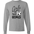 thumbnail image 3 of Inktastic Girls Gotta Have Goals Soccer Long Sleeve T-Shirt, 3 of 5