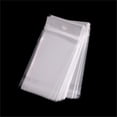 thumbnail image 3 of 100pcs/Lot Transparent Opp Plastic Self-Adhesive Bags Hanging Packaging Pouch for Bracelets Necklaces Storage Jewelry Supplies 4X10cm, 3 of 6