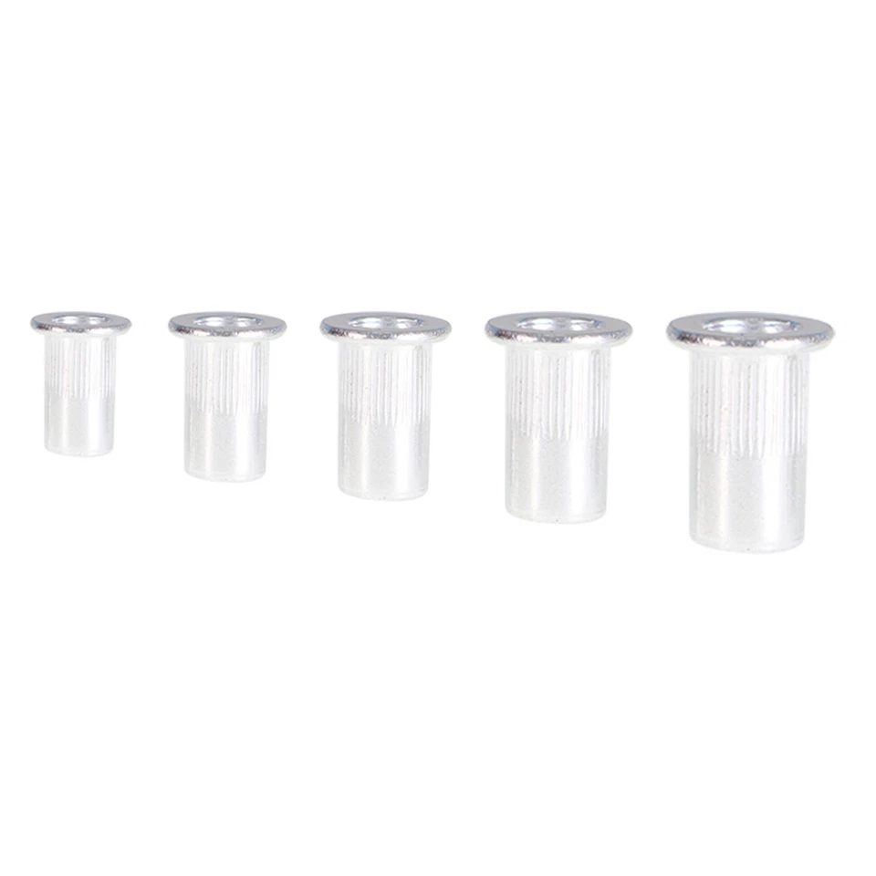 CIRCLE- Aluminum Rivet Nut Kit 300 Piece 150 Pcs Metric + 150 Pcs Sae Nutsert Kit