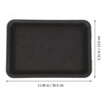 thumbnail image 5 of EASTIN 6pcs Rectangular Plant Saucers Plastic Plant Saucers Planter Drip Tray Flower Pot Saucers, 5 of 5