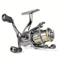 thumbnail image 3 of BIQIANWO 1pc 5.2:1 Speed Ratio Rotating Fishing Reel 13+1 Bearing Metal Spinning Wheel 8 Catties Brake Force Freshwater Universal Fishing Wheel, 3 of 5