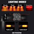 thumbnail image 2 of Luz trasera LED recargable, intermitentes y luces de freno para bicicletas con múltiples modelos, 2 of 4