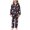 H309 Black, variant on SJLDQY Halloween Girls Pajama Sets Button Down Long Sleeve Shirts Pants 2 Piece Pjs Set Fall Winter Sleepwear Cozy Soft Loungewear Sets for Girls
