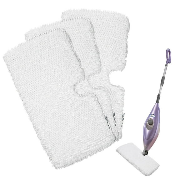3 Pack S3501 S3601 Steam Pocket Mop Pads for Shark S3500 Series S3501 S3601 S3550 S3901 SE450 S3801CO S3601D S2901 S2902 Steam Mop Pads Washable