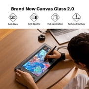 Huion 13.3 Full-Laminated Drawing Tablet with Screen, 99% sRGB, 16384 Pen Pressure, Dual Dial, PC/Mac/Android, Black