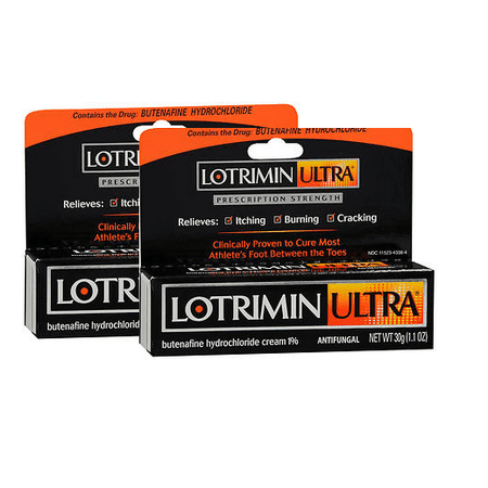Lotrimin Ultra Prescription Strength Antifungal Cream, 1.1 oz pack of (Best Prescription Antifungal Cream)