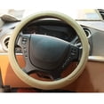 thumbnail image 4 of JunYeShi Car Steering Wheel Cover - Artificial Leather for All Seasons - Comfortable and Stylish Automotive Interior Accessory - Enhances Grip and Adds a Premium Feel, 4 of 6