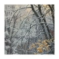 thumbnail image 4 of Acheng Birds, Trees, Winter Square Table Cloth 100% Polyester Fiber 36*36, 4 of 8