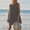 Dark Gray, variant on Women'S Jumpsuits Cutout Formal Sleeveless 2026 Shorts One Piece Jumpsuits Crew Neck Baggy Overalls Going Out Vacation Summer Rompers For Women XL