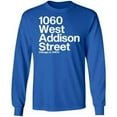 thumbnail image 2 of 1060 W. Addison Street Long Sleeve T-Shirt by ThirtyFive55, 2 of 2