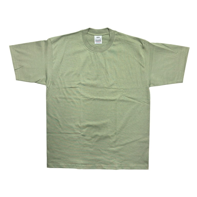 Pro Club Men's Heavyweight Cotton Short Sleeve Crew Neck T-Shirt