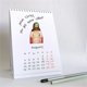 thumbnail image 5 of 2X Cristo Qué Año Calendario 2025 Pintura Inspiradora Calendario de la Segunda Venida 2025 Calendario de Pared de Cristo Colgante, 5 of 6