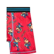 Dog Man Boys Boxer Briefs Underwear, 4-Pack, Sizes XS-XL