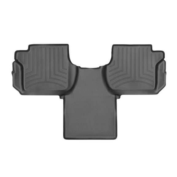 WeatherTech Custom Fit FloorLiners compatible with 2014-2017 Ford Transit Connect - 2nd Row, Black