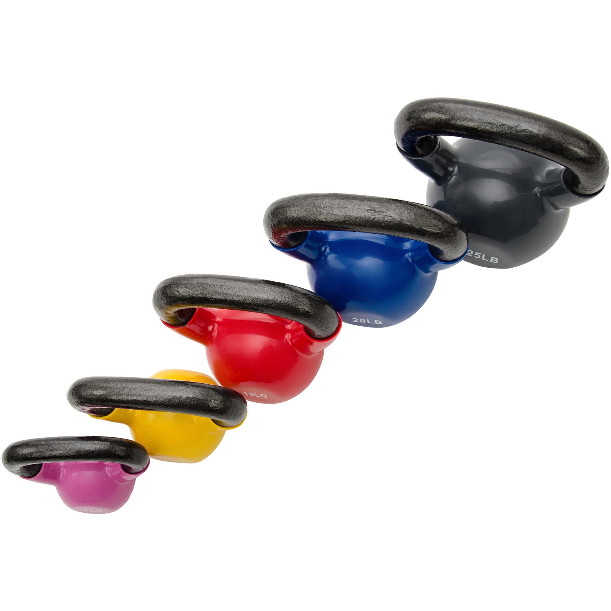 Sunny Health & Fitness Vinyl Coated Kettle Bell